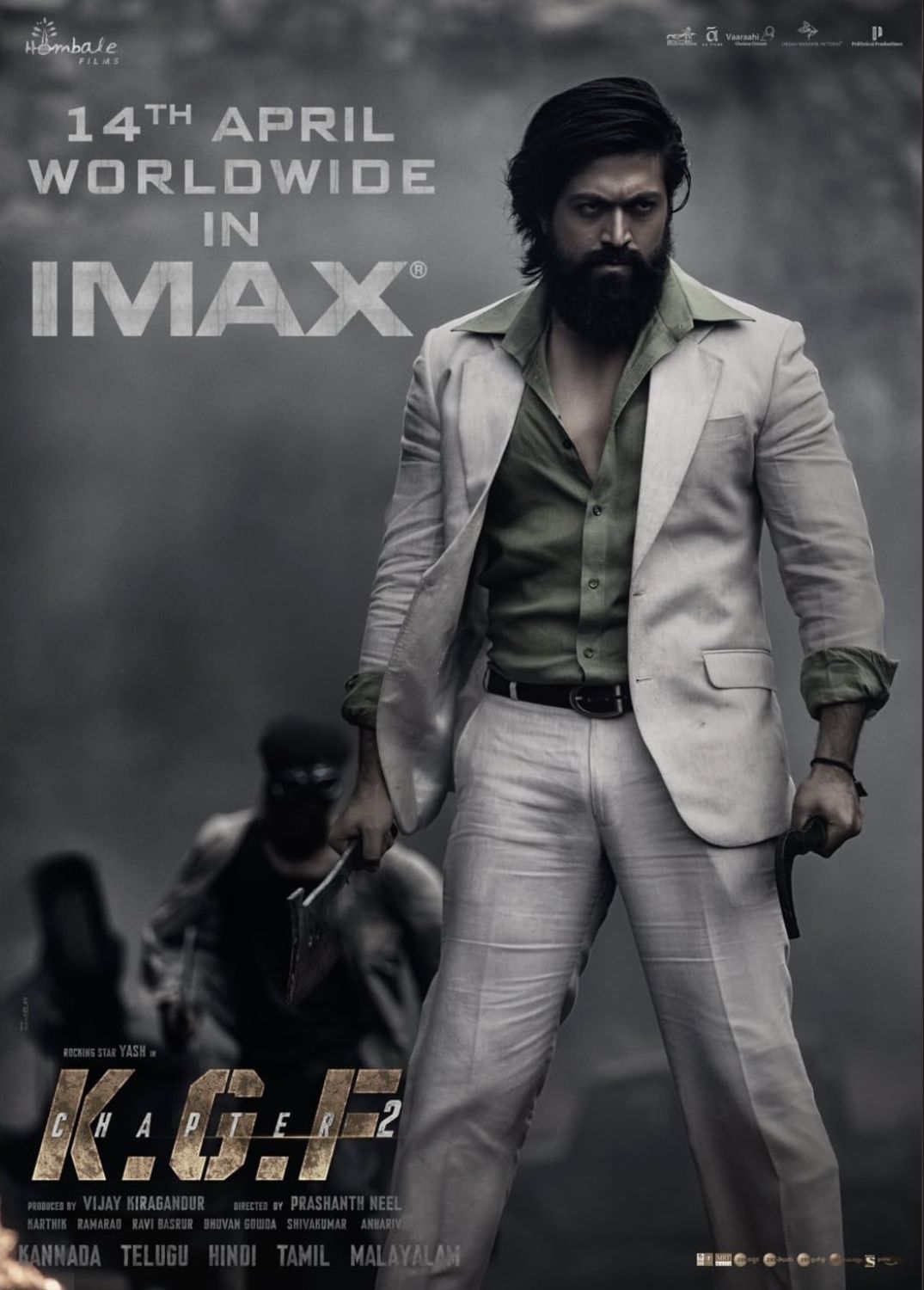 K.G.F: Chapter 2 movie poster