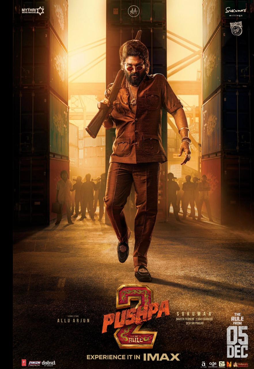 Pushpa 2 The Rule movie poster
