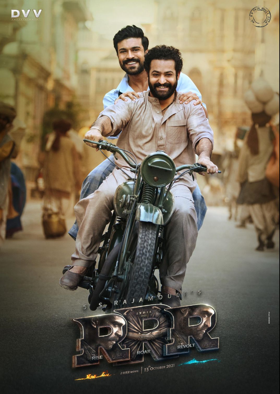 RRR movie poster